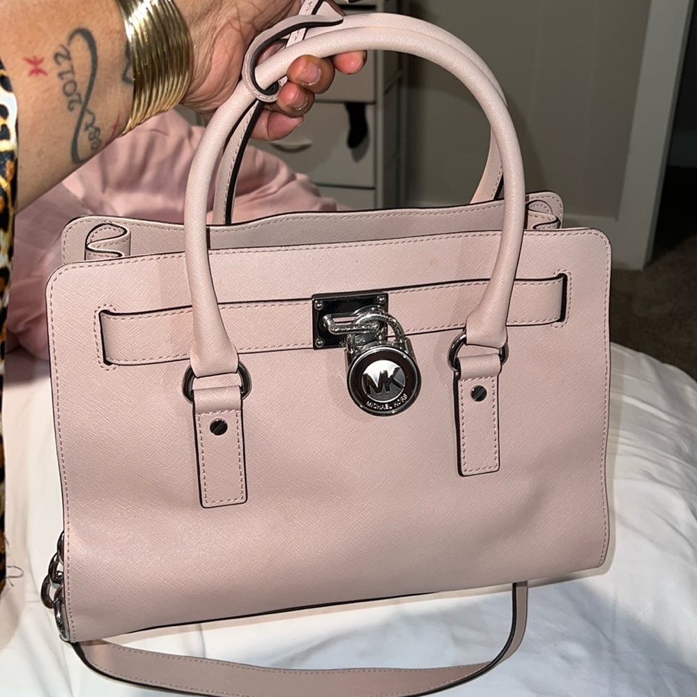 Baby pink Michael Kors bag